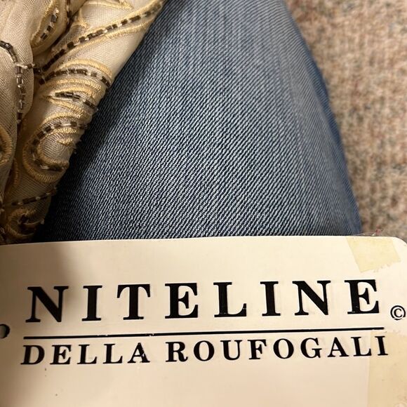 Niteline Della Roufogalli silk beaded jacket. XL - Picture 7 of 7